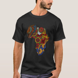 Camisetas De Mapa Africano Por Berts