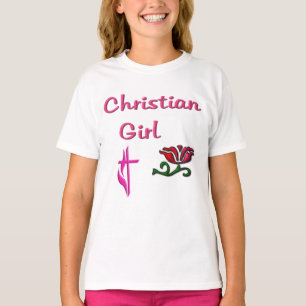 Camisetas de Menina Cristã
