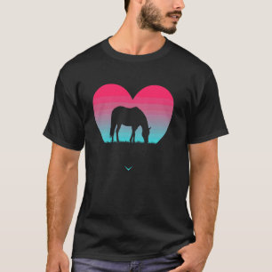Camisetas de meninas amantes de cavalos Meninos Mu