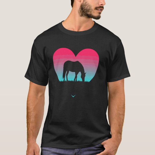 Camisetas de meninas amantes de cavalos Meninos Mu (Frente)