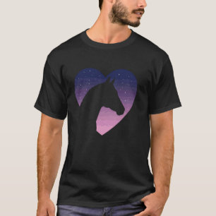 Camisetas de meninas amantes de cavalos Meninos Mu