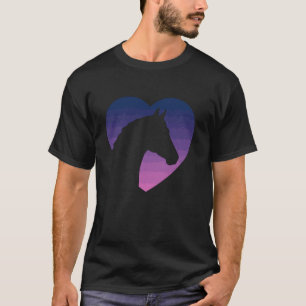 Camisetas de meninas amantes de cavalos Meninos Mu