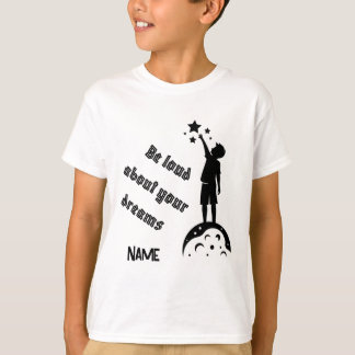 Camisetas de menino com Perseguição ao sonho