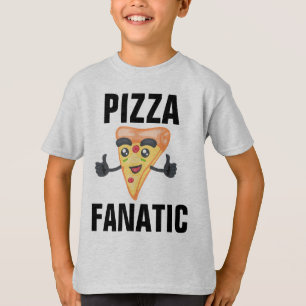 CAMISETAS DE MENINOS ENGRAÇADOS FÃS DE PIZZA