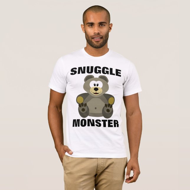 Camisetas de MONSTRO, ursinho de pelúcia (Frente Completa)