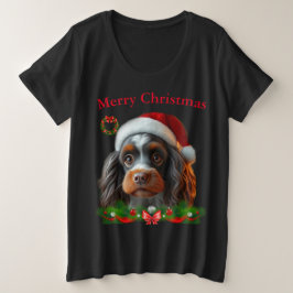 Camisetas de Natal de cães fofos