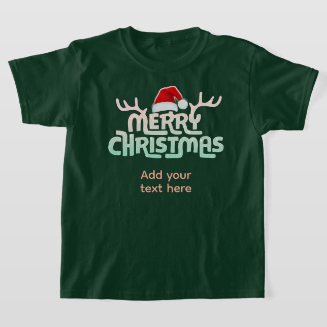 Camisetas de Natal Feias Personalizadas para Crian (Postura )