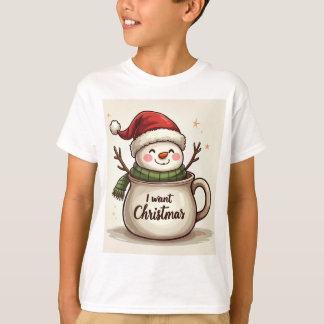 Camisetas de Natal para crianças