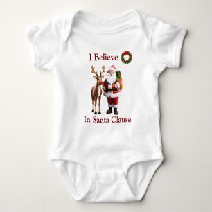 Camisetas de Natal para crianças Santa Clause