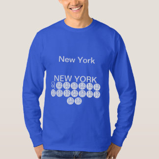 Camisetas de Nova Iorque