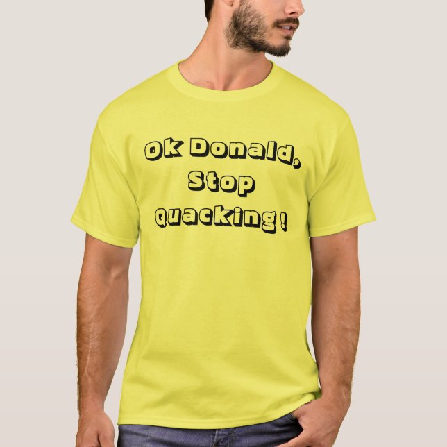 Camisetas de passeio Donald (Frente)