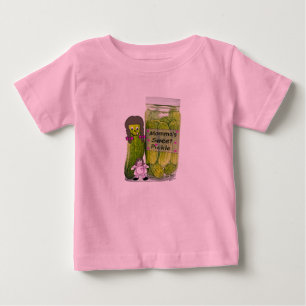 Camisetas de picles doces da mamãe