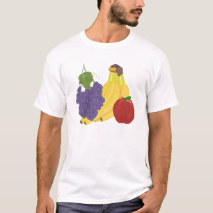 Camisetas de pintura de Fruta de maçãs e Bananas