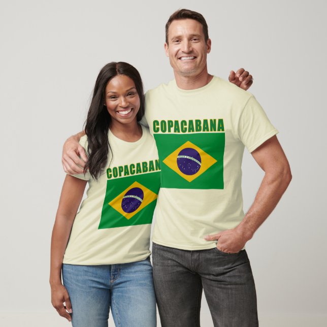 CAMISETAS de praia COPACABANA, presentes (Unissex)