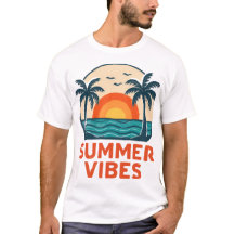 CAMISETAS DE PRAIA SUMMER VIBES
