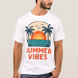 CAMISETAS DE PRAIA SUMMER VIBES