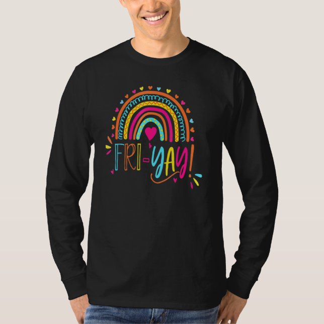 Camisetas de Professores da Fri Yay (Frente)
