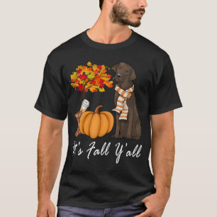 Camisetas De Queda Para Mulheres Chocolate Lab Fo