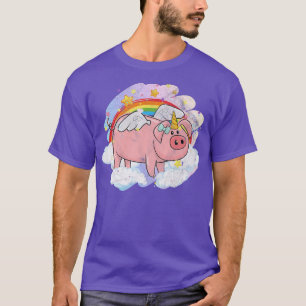 Camisetas De Suínos Para Homens Porcos Suínos Rosa