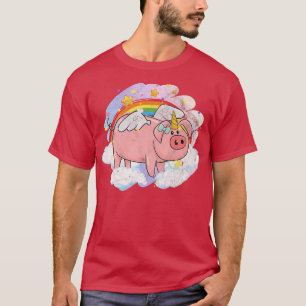 Camisetas De Suínos Para Homens Porcos Suínos Rosa