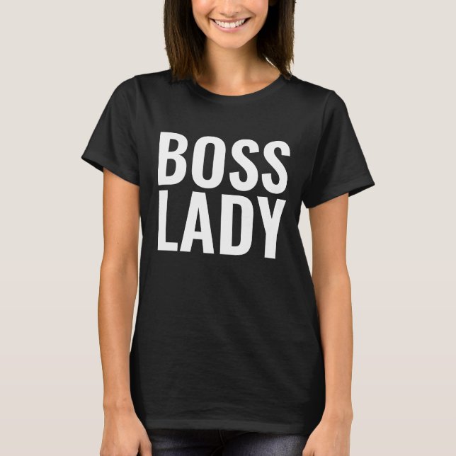 CAMISETAS DE T-SHIRTS DO BOSS LADY (Frente)