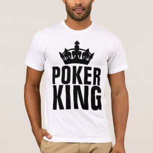 CAMISETAS DE T-Shirts DOS HOMENS DO POKER KING