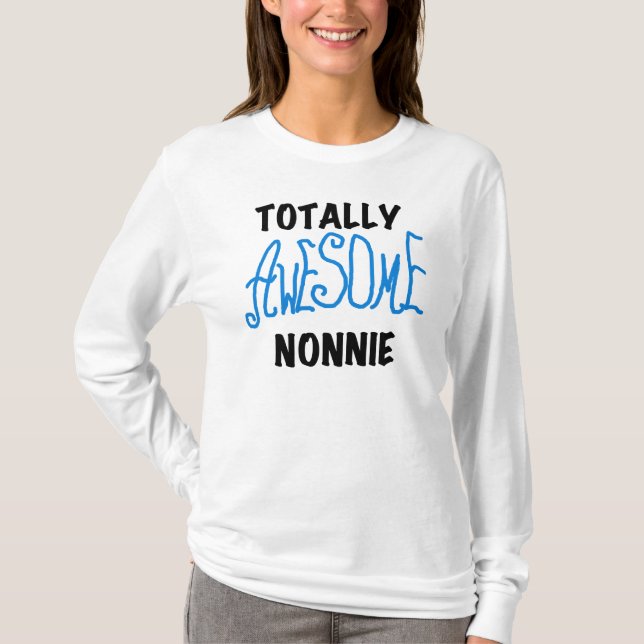 Camisetas de texto e presentes totalmente incrívei (Frente)