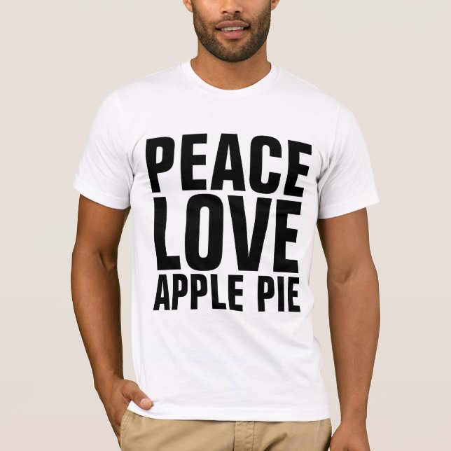 Camisetas de Torta de Maçã (Frente)