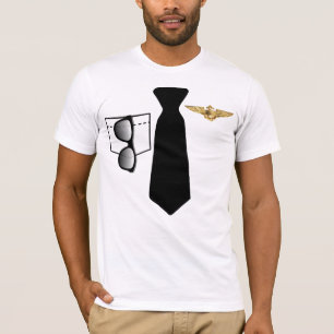CAMISETAS DE TRAJE DE CAPITÃO PILOTO