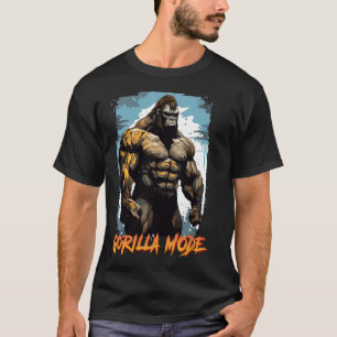 Camisetas de Treino de Gorila Modo Gorila Academia
