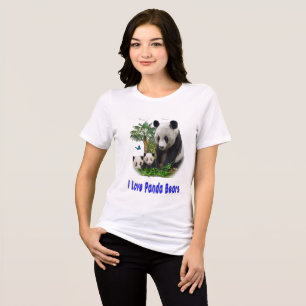 camisetas de ursos panda