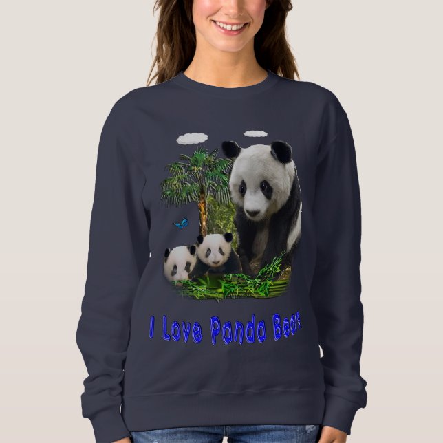 Camisetas de ursos Panda (Frente)