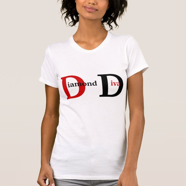 Camisetas Diamond Diva T's (Frente)