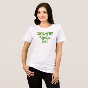 Camisetas Divertidas para Mulheres Orgânicas
