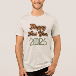"Camisetas do Ano Novo 2025 - Camisetas de celebra