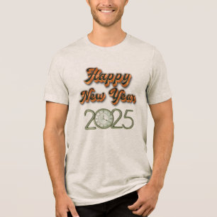 "Camisetas do Ano Novo 2025 - Camisetas de celebra