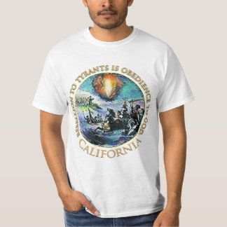 Camisetas do California Tea Party