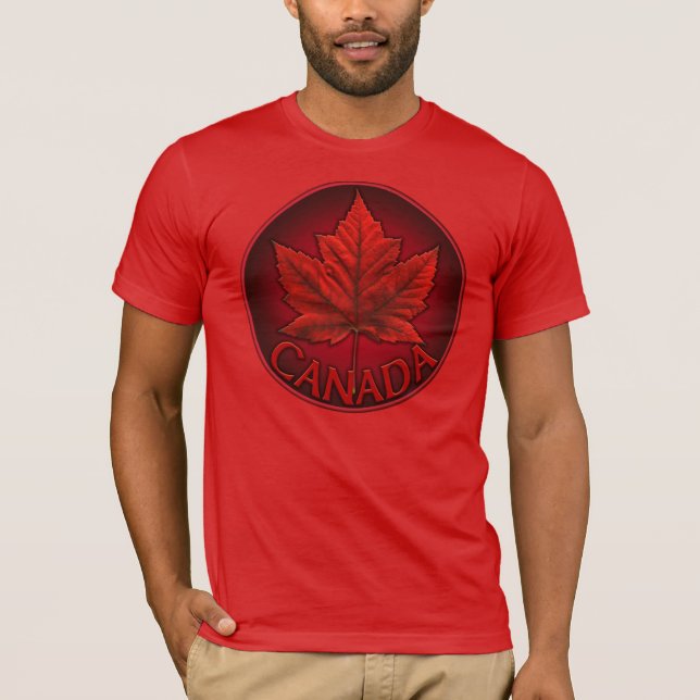 Camisetas do Canadá Trendy Souvenir (Frente)