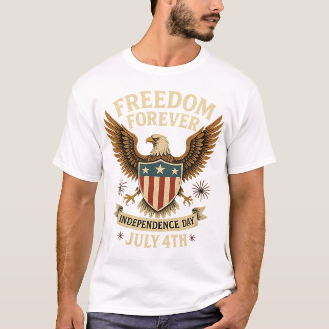 Camisetas do dia 4 de julho (Frente)