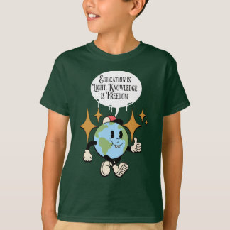 Camisetas do Dia da Educação Personalizada: Comemo