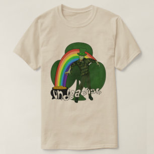 Camisetas do Dia de São Patrício do zombi de