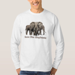 Camisetas do Elefante Africano