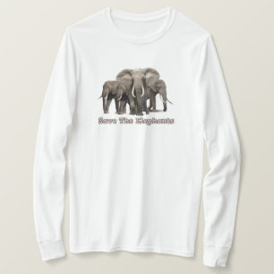Camisetas do Elefante Africano