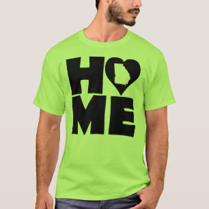 Camisetas do Estado do Coração da Geórgia