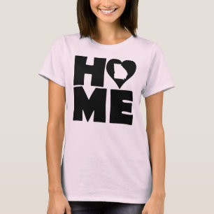 Camisetas do Estado do Coração da Geórgia