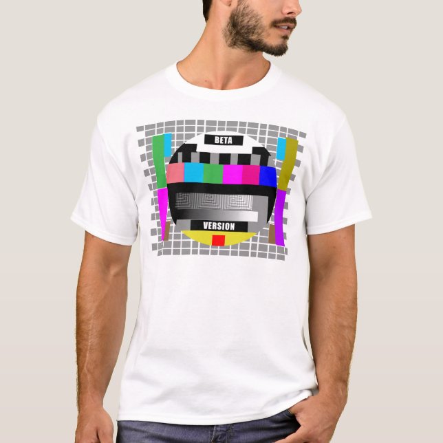 Camisetas do geek, TESTE PADRÃO de TESTE da VERSÃO (Frente)