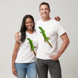Camisetas do Grande Lizard Verde