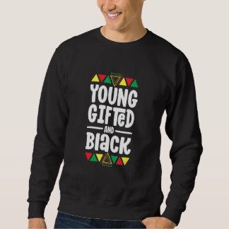 Camisetas do histórico de jovens talentosos e negr