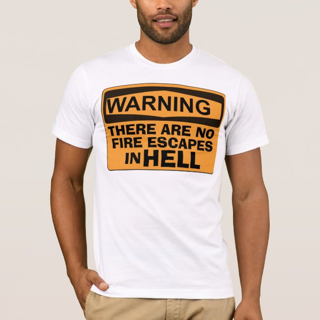 Camisetas do INFERNO, Cristão (Frente)