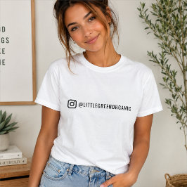 Camisetas do Instagram | Camisetas com o Nome do P